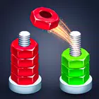 Bolts Color Sorting Nuts Sort Game Puzzle 3D Santai, Seru, dan Bikin Nagih